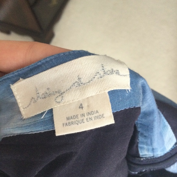 Urban Outfitters Staring at Stars Hazy Blue Pin Up Dress - Picture 6 of 16